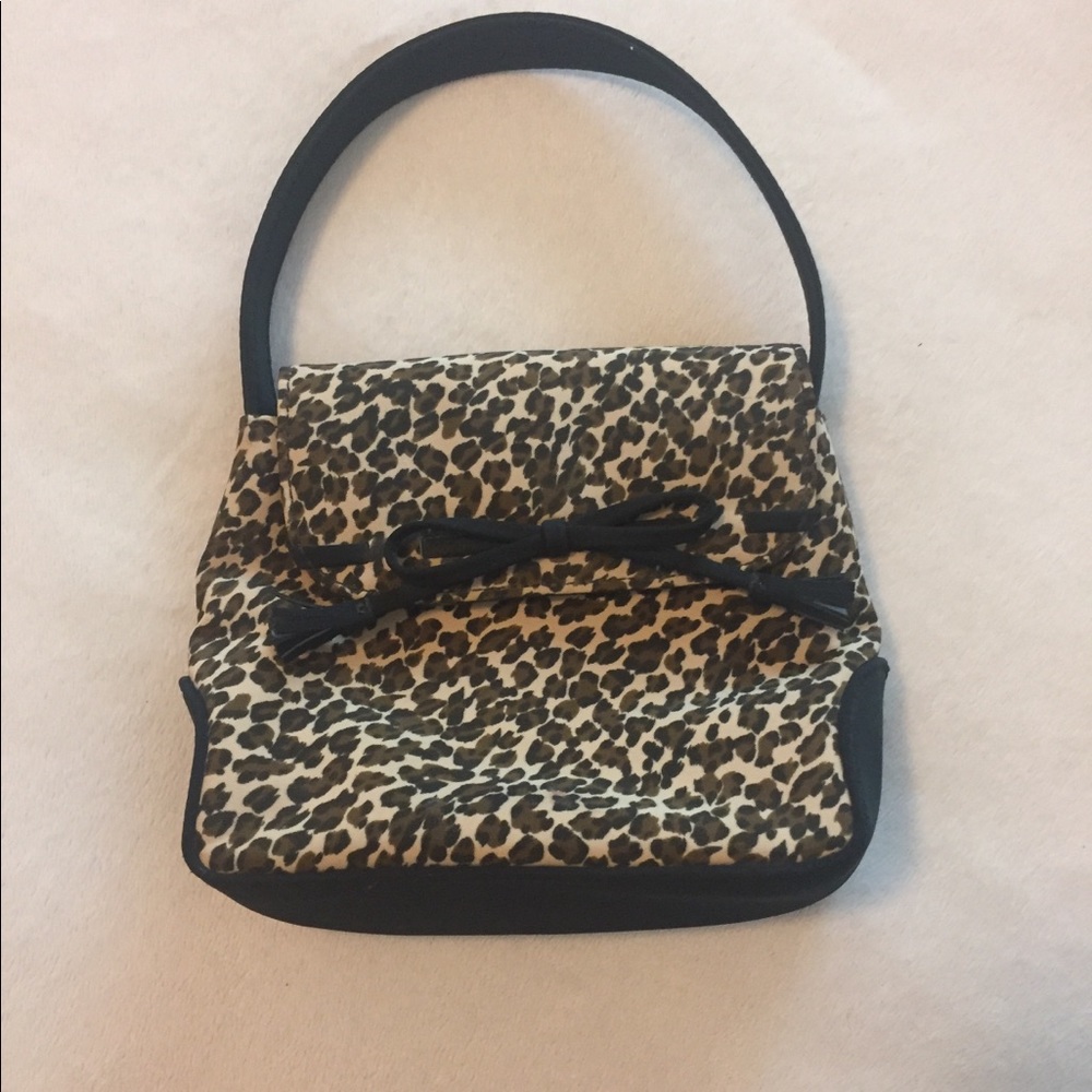 Liz Claiborne Leopard Print Mini Bag
